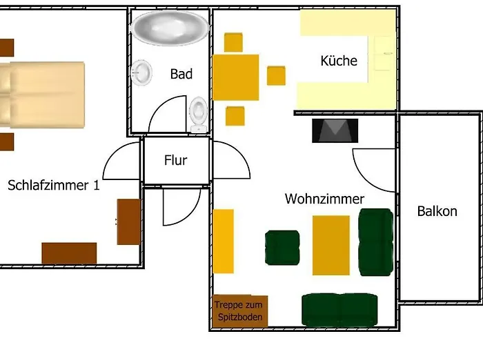 דירה ... Ostsee Direkt Vor Der Tuer רריק